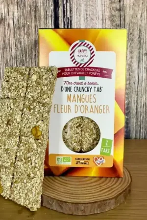 Bon Plan Tablette Crunchy - Friandise naturelle cheval - Happy Crackers