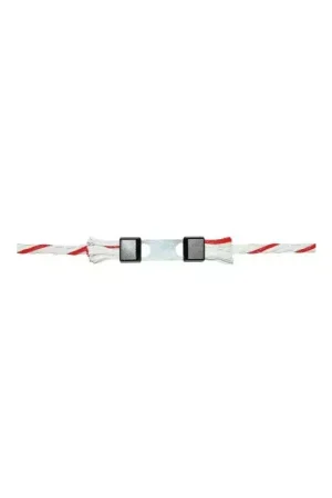 5 connecteurs inox cordelette 6 mm Litzclip Dernier Modèle