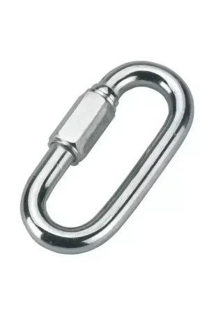 Paiement Sécurisé Maillon à visser 80 mm acier galvanisé