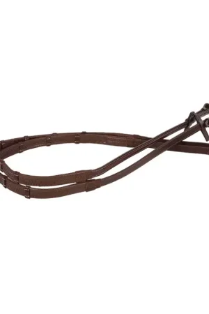 Rênes caoutchouc cheval 7 arrêtoirs Signature Sport 16 mm - Antarès Retour Gratuit