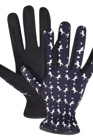 Gants d'équitation Enfant Lucky Dora - Elt Paiement Sécurisé