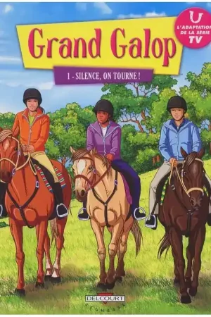 BD Grand Galop Tome 1 : Silence on tourne - Delcourt Jeunesse Commande En Gros