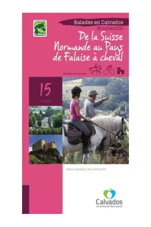 Marque De la Suisse-Normande au pays de Falaise à cheval - Calvados Diffusion