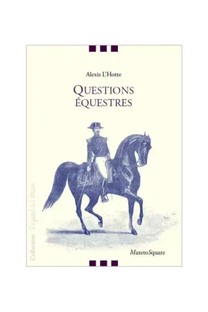 Questions Equestres - Mazeto Square Expédié Aujourd'hui