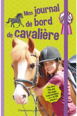 Nouveauté Mon journal de bord de cavalière - Flammarion