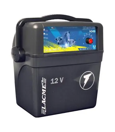 SECUR 100 - Électrificateur accu compact 1 joule pour clôtures courtes - Lacmé Produit De Marque