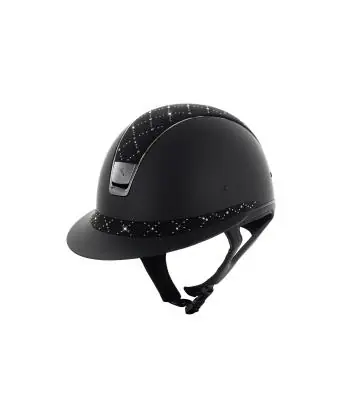 Populaire Casque d'équitation Samshield Miss Shield - Lozenge Swarovski