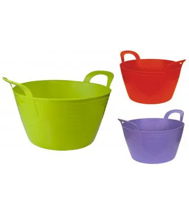 Réduction Seau d'écurie flexible flexibag de 28 litres avec poignées