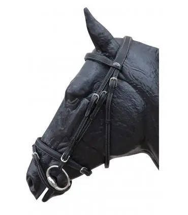 Bridon en cuir Italien modèle Bari JMRPRO Must-Have