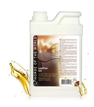 Nouvelle Collection Huile pied de boeuf nourissant pour les cuirs - Horse of the World