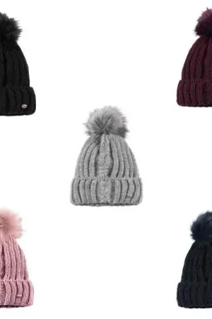 Bonnet à pompom fausse fourrure Sportswear Collection 2020 - Pikeur Must-Have