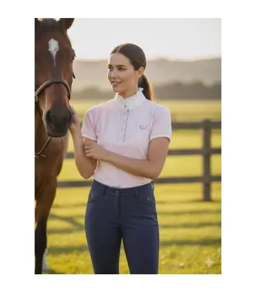 Chemise de concours manches courtes Alia dame - JMR Prix Bas