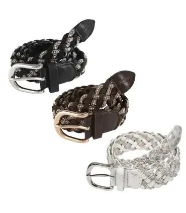 Meilleur Prix Ceinture tressée avec strass - Pikeur
