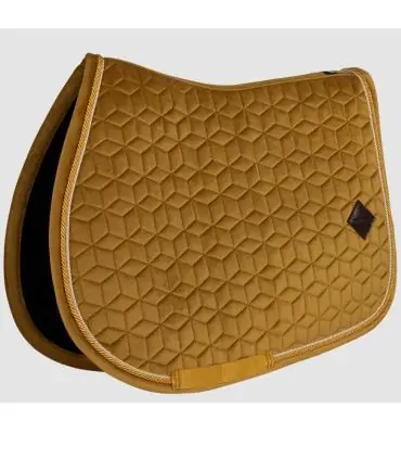 Expédié Aujourd'hui Tapis de Selle Mixte Kentucky Velvet – Moutarde