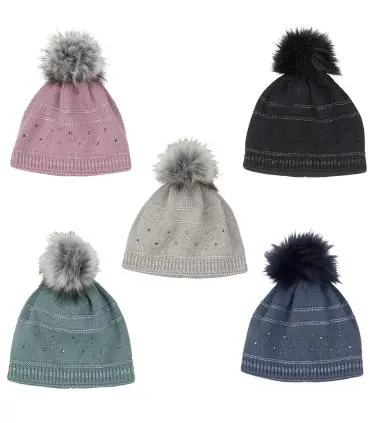 Marque Bonnet à pompom brillant - Pikeur