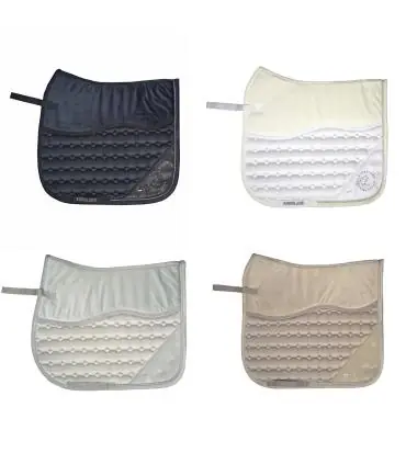 Authentique Tapis de selle dressage Klodessa satin - Kingsland
