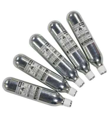 Recharge pour gilet airbag Hit-air lot de 5 cartouches - 60 CC Marque