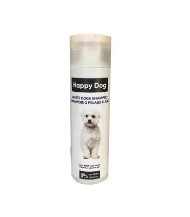 Shampoing pour les chiens aux poils blancs - Happy Dog Top Vente