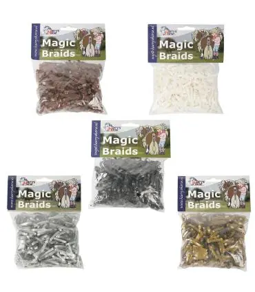 Sachet Magic Braids de 500 élastiques en caoutchouc - Harry's Horse Meilleure Vente