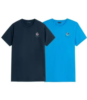 T-shirt pour homme Crest Print 2023 - Tommy Hilfiger Vente Directe