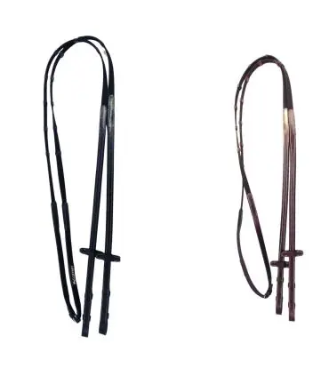 Bon Marché Rênes toile avec arrêtoires en cuir - Cavaletti