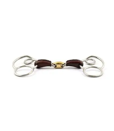 Mors Pessoa allemand avec double brisure recouvert de cuir - Jump'In Offre Du Jour