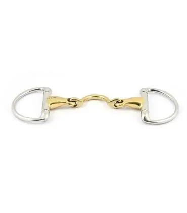 Certifié Mors olive à double brisure avec passage de langue - Jump'In