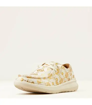 Satisfait Ou Remboursé Chaussures Hilo beige/dorée - Ariat