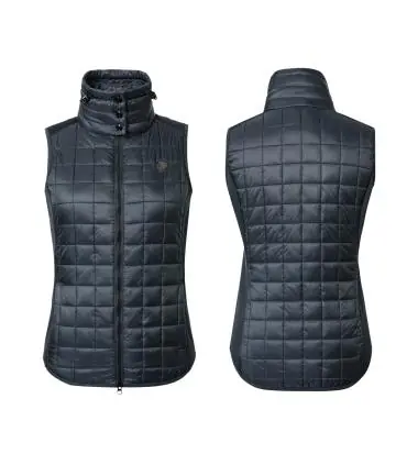 Satisfait Ou Remboursé Veste combinée sans-manches bleu marine pour dame - Covalliero Hiver 2024