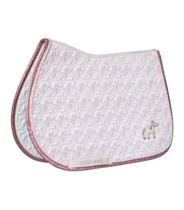 Usine Directe Tapis de Selle Tête de Licorne Pailleté Kentucky