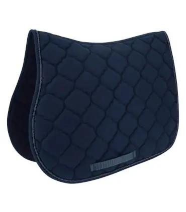 Soldes Tapis de selle Bleu Marine Rope - Riding World