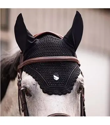 Remise Bonnet Samshield Flyshield noir - brodé