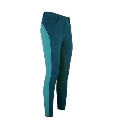 Pantalon d'équitation bleu légion Aiko Full Grip Essential pour femme Prix Réduit