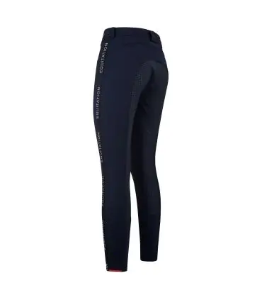 Commander Maintenant Pantalon d'équitation bleu marine ES Onyx Full Grip Essential pour femme