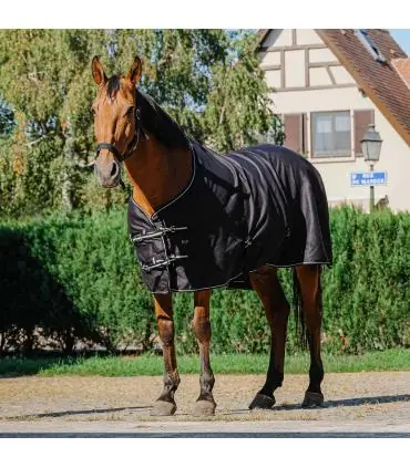 Vente Directe Chemise brillante Riding World noir