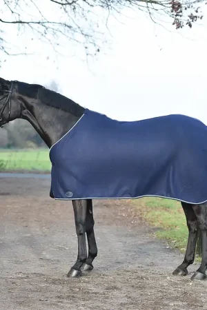 Achat Immédiat Busse Abschwitzdecke Show - navy/silber , 125