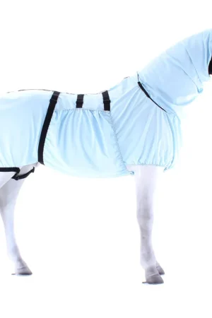 Nouvelle Collection Boett Ekzemerdecke Sweet Itch - iceblue (Größe 125 - 135) , 3