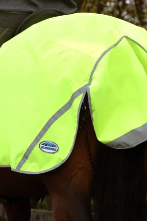 Weatherbeeta reflektierende Ausreitdecke 300D - yellow , M Certifié