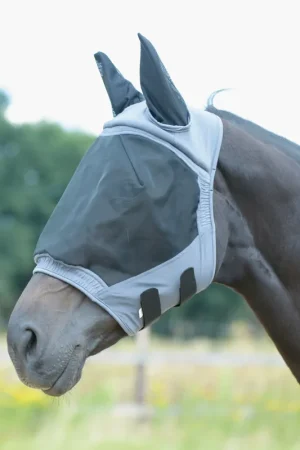 Acheter Direct Busse Fliegenmaske FLY BUCKLER II - schwarz, gro es Warmblut