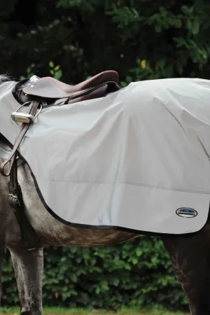 Weatherbeeta Reflective Wrap-Around Ausreitdecke - silver/black, S Top Vente