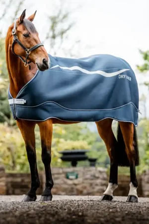 Vente Directe Horseware Dry Liner - Navy/Silver, 115