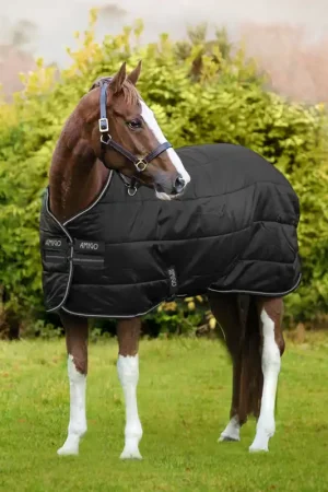 Vente Flash Horseware Amigo Diamond Insulator 200g - Black/Black & Silver, 130