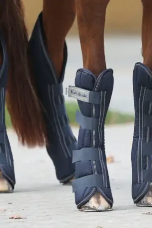 Nouvel Arrivage Kavalkade Transportgamaschen Montreal 4er-Set - schwarz, Warmblut