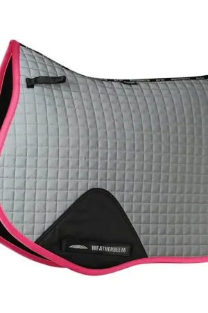 Achat Immédiat Weatherbeeta Reflective Prime All Purpose Saddle Pad - Silver/Yellow, Pony