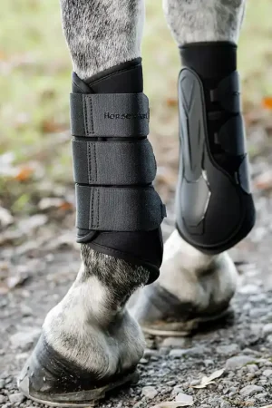 Vente Flash Horseware Classic Brushing Boots - Dynasty Green , L
