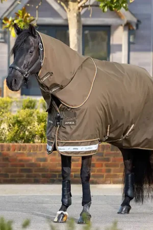 Certifié LeMieux Arika 600D Ripstop 50g Turnout Rug inkl. abnehmb. Halsteil - Alpine, 170