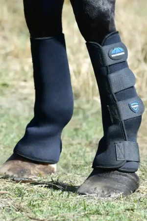 Weatherbeeta Tough-Tec Turnout Boots - Black, L Réduction
