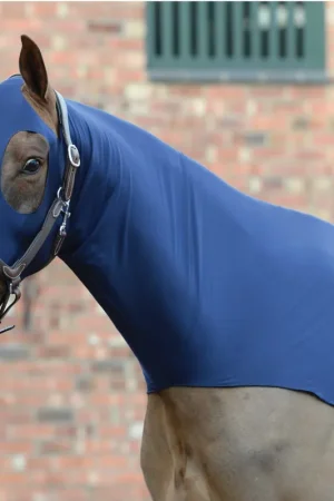 Weatherbeeta Stretch Hood - Marine , M Jusqu'à Épuisement Des Stocks