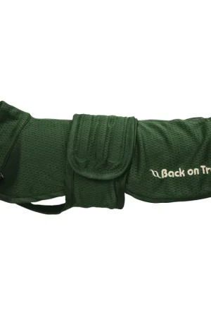 Achat Immédiat Back on Track Manteau de filet pour chiens Buddy avec dos long - Grün, 56