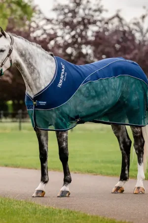 Achat Immédiat Chemise séchante Horseware Signature Sport - Navy/Hunter Green, 140